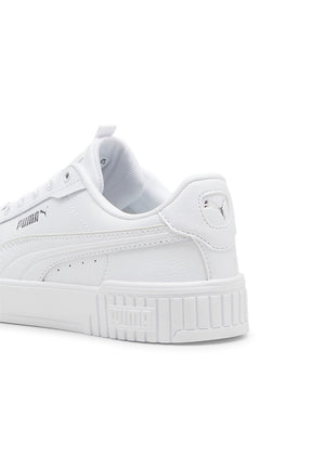 פומה נעלי סניקרס Carina 2.0 Lux בצבע לבן-לבן לנשים-Puma-36-נאקו