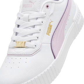 פומה נעלי סניקרס Carina 2.0 Lux בצבע לבן-ורוד לנשים-Puma-36-נאקו