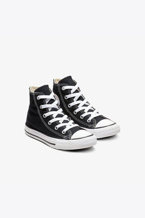 Converse All star נעלי סניקרס אולסטאר גבוהות בצבע שחור לילדים