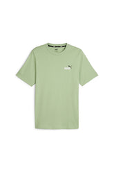 Puma חולצת טישירט קצרה ESS+2 בצבע ירוק לגברים-Puma-XS-נאקו