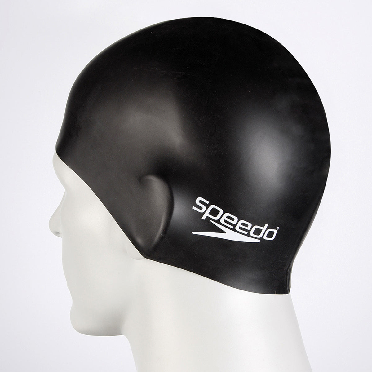 ספידו כובע שחייה סיליקון בצבע שחור-Speedo-One Size-נאקו