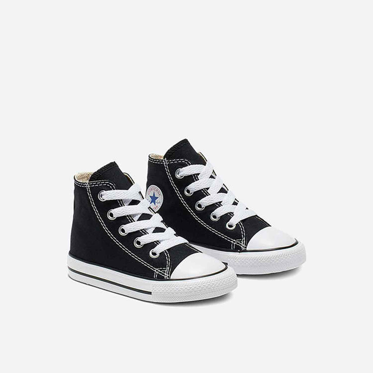 אולסטאר נעלי סניקרס גבוהות שחורות לתינוקות-Converse All Star-18-נאקו