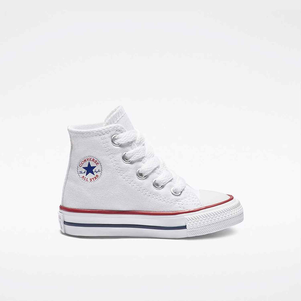 אולסטאר נעלי סניקרס גבוהות בצבע לבן לתינוקות-Converse All Star-18-נאקו