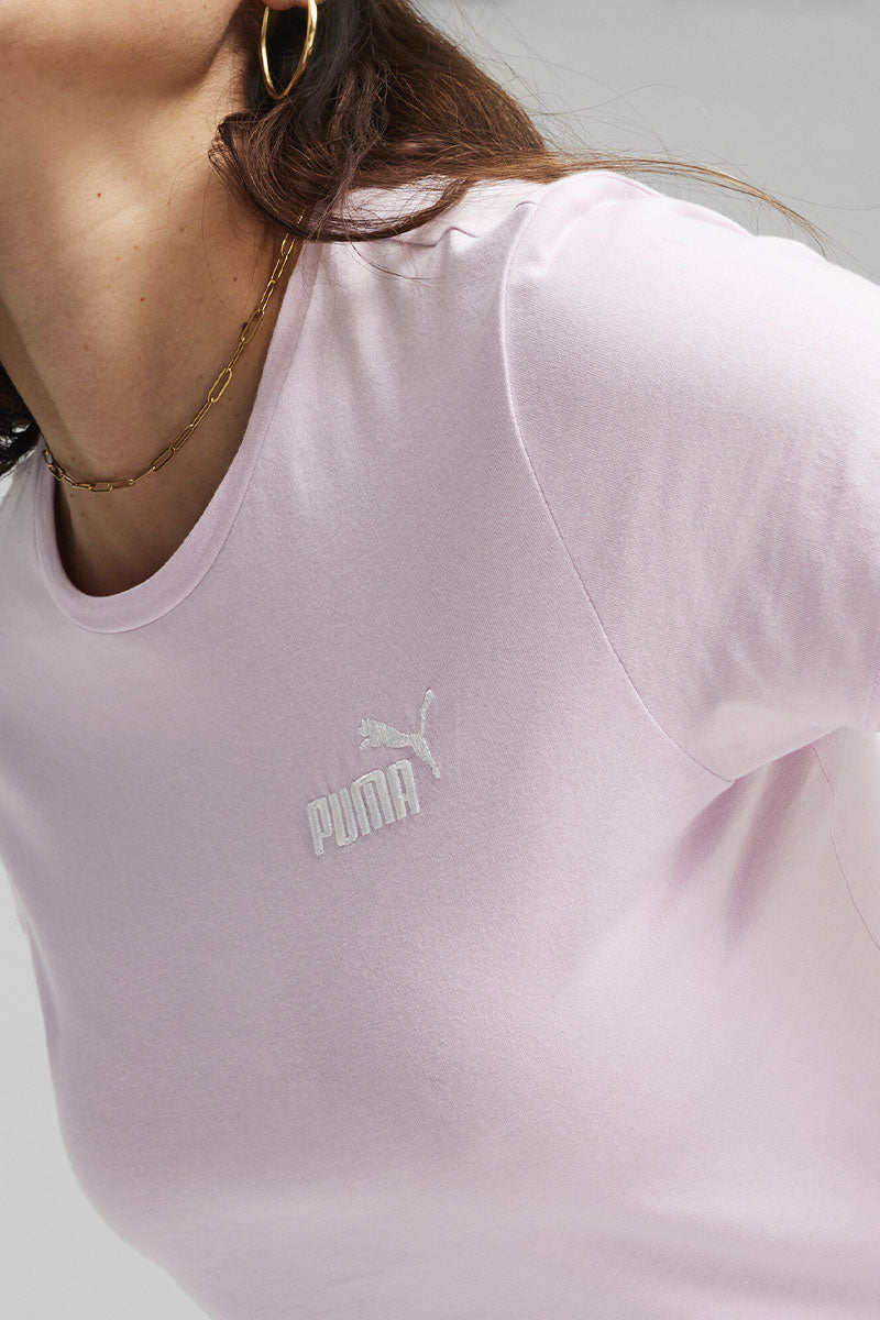 Puma חולצת טישירט קצרה בצבע לילך לנשים-Puma-XS-נאקו