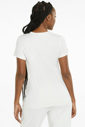 Puma חולצת טישירט קצרה בצבע לבן לנשים-Puma-XS-נאקו