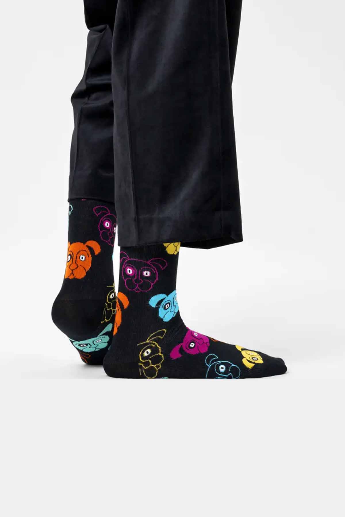 Happy Socks זוג גרביי Dog יוניסקס