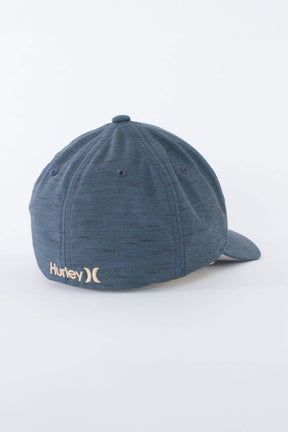 Hurley כובע מצחיה One And Only בצבע כחול לגברים