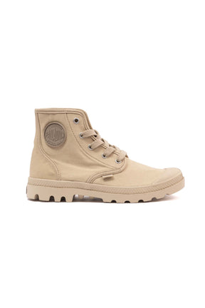 Palladium מגפוני פלדיום Pampa בצבע מדבר סהרה לנערים
