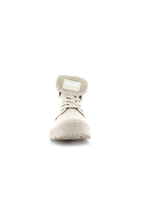 Palladium מגפוני פלדיום Baggy בצבע בז' לנערים ונשים