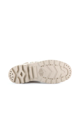 Palladium מגפוני פלדיום Baggy בצבע בז' לנערים ונשים