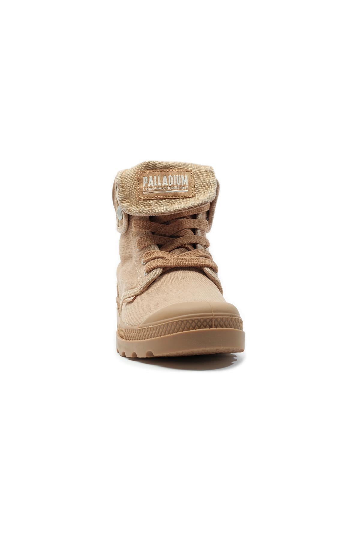 Palladium מגפוני פלדיום Baggy בצבע חום לנערים ונשים