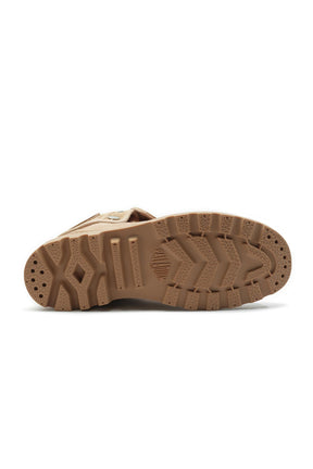 Palladium מגפוני פלדיום Baggy בצבע חום לנערים ונשים
