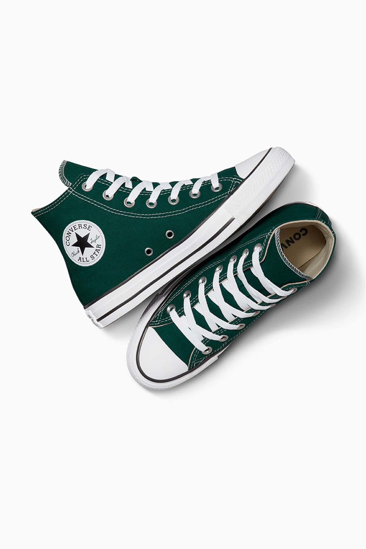 Converse Allstar נעלי סניקרס אולסטאר גבוהות בצבע ירוק נשים וגברים