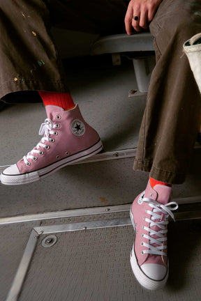 Converse Allstar נעלי סניקרס אולסטאר גבוהות בצבע Cliffside Rose לנשים
