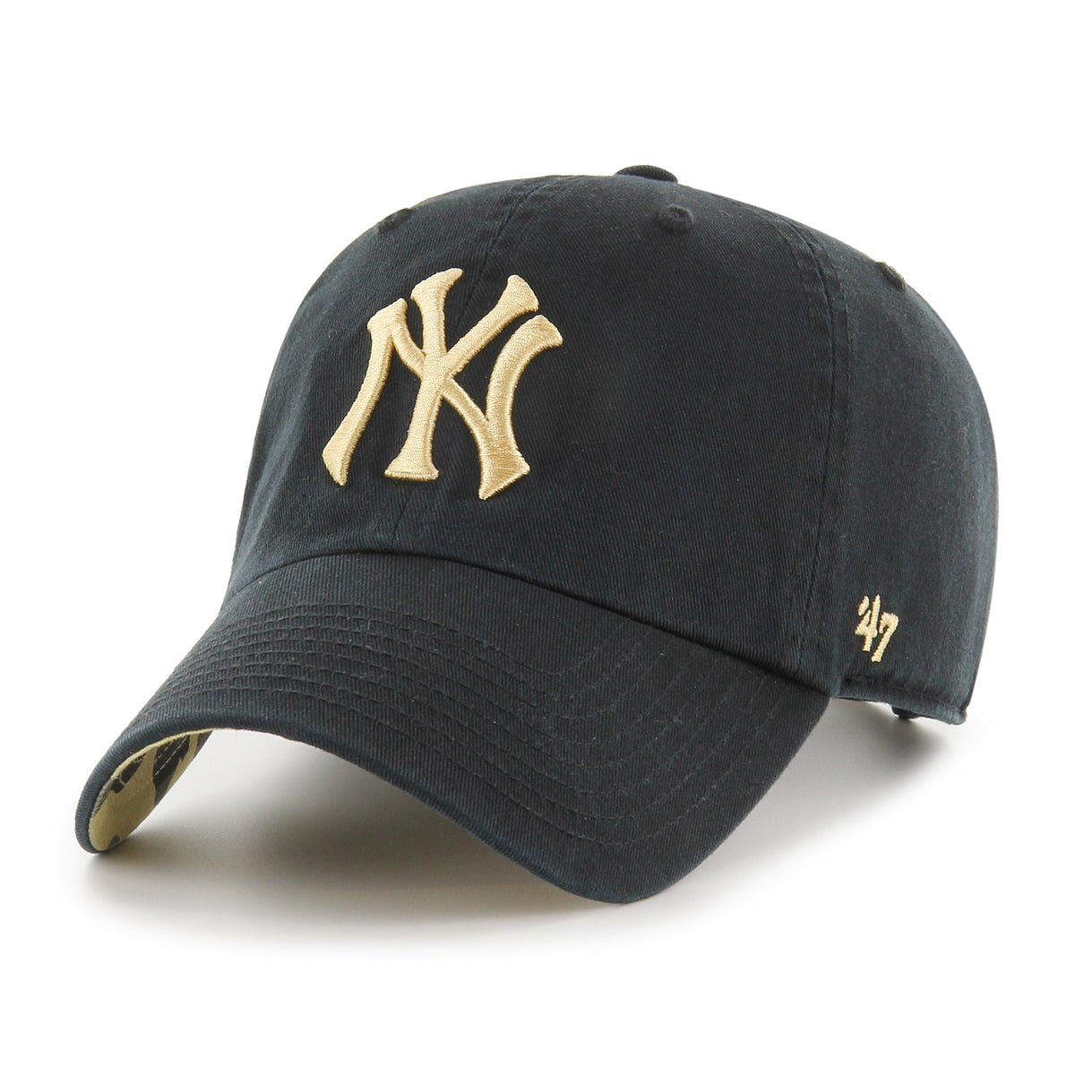 כובע – CLEAN UP 47 NY מצחייה מנומרת-47-One size-נאקו