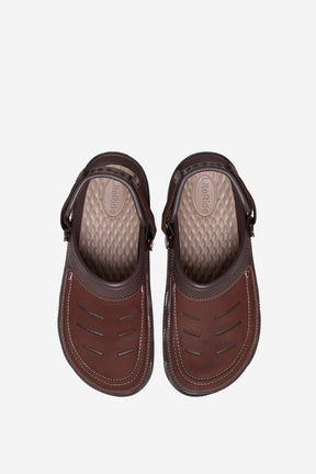Crocs Yukon II LR כפכפי קרוקס יוקון בצבע חום לגברים