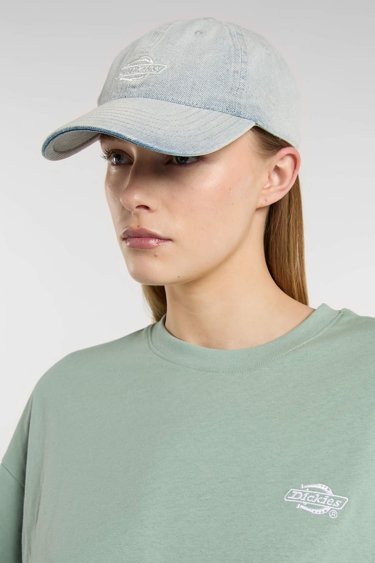 Dickies כובע מצחייה Dad Cap Denim יוניסקס