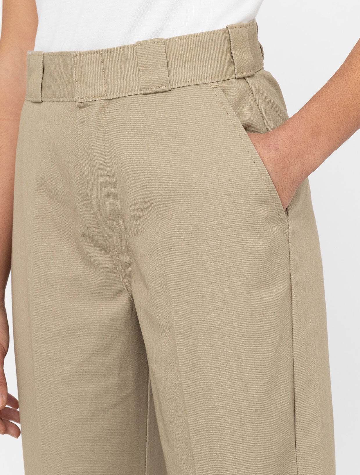 דיקיז מכנס עבודה מתקפל בצבע חום לנשים-Dickies-24-נאקו