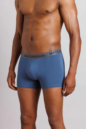 דלתא שלישיית בוקסרים צמודים קצרים בצבעי נייבי לגברים