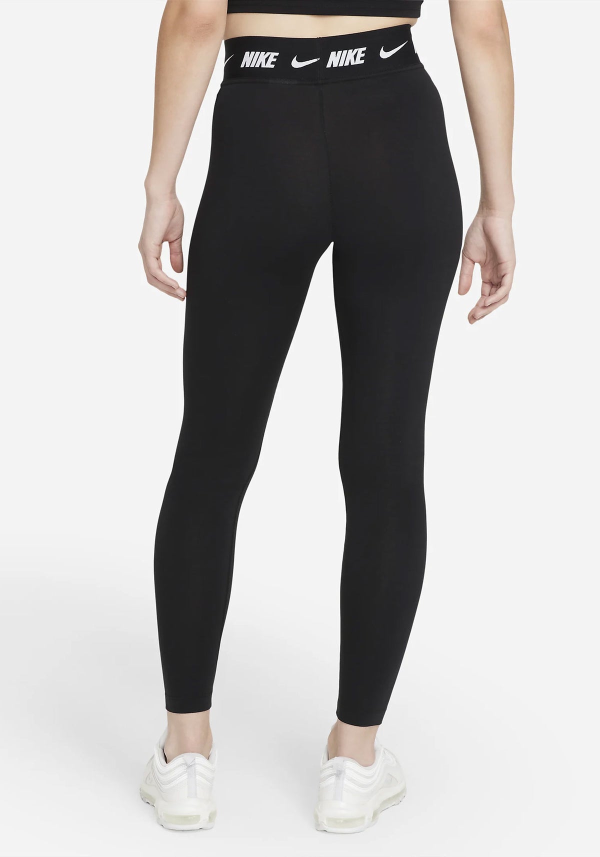 נייקי טייץ גבוה כותנה בצבע שחור לנשים-Nike-XS-נאקו