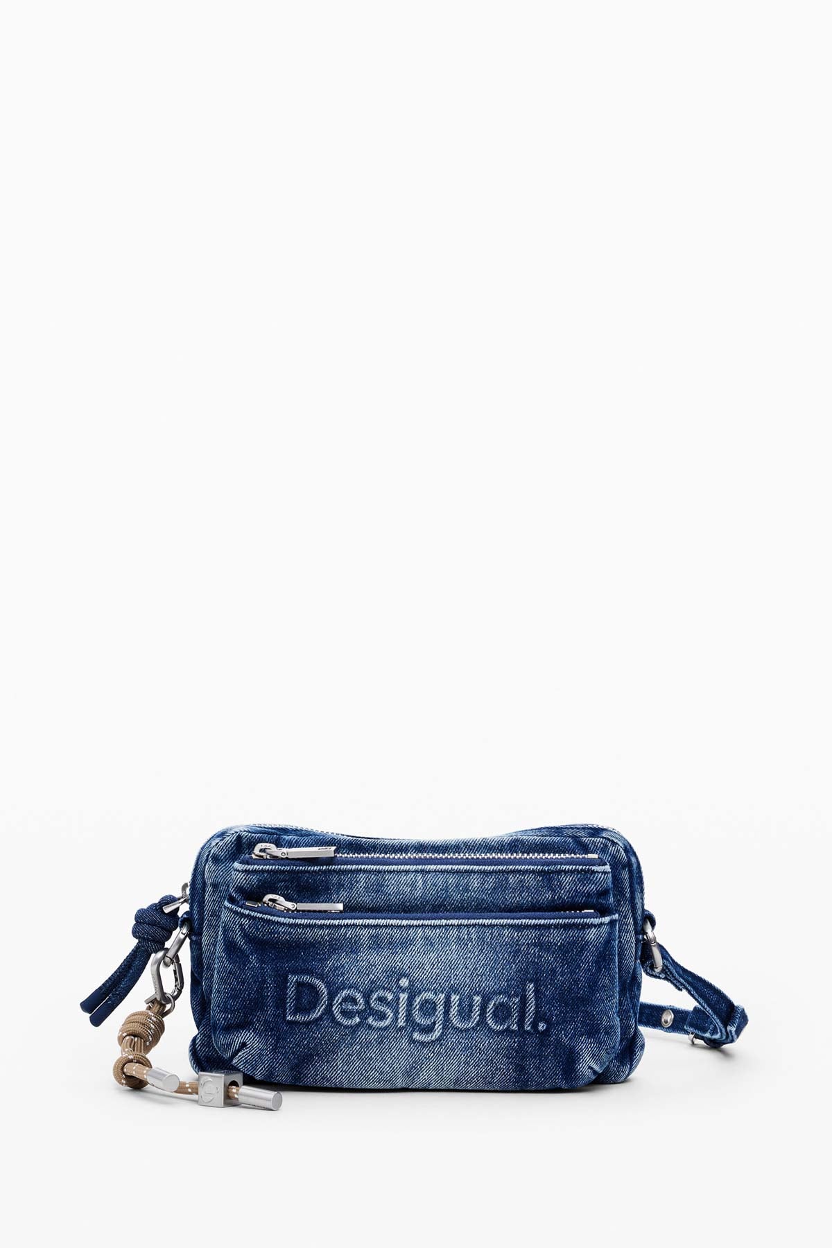 Desigual תיק פאוץ' Julia Denim לנשים