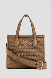 Guess תיק צד קטן Silvana Comp Mini Tote לנשים