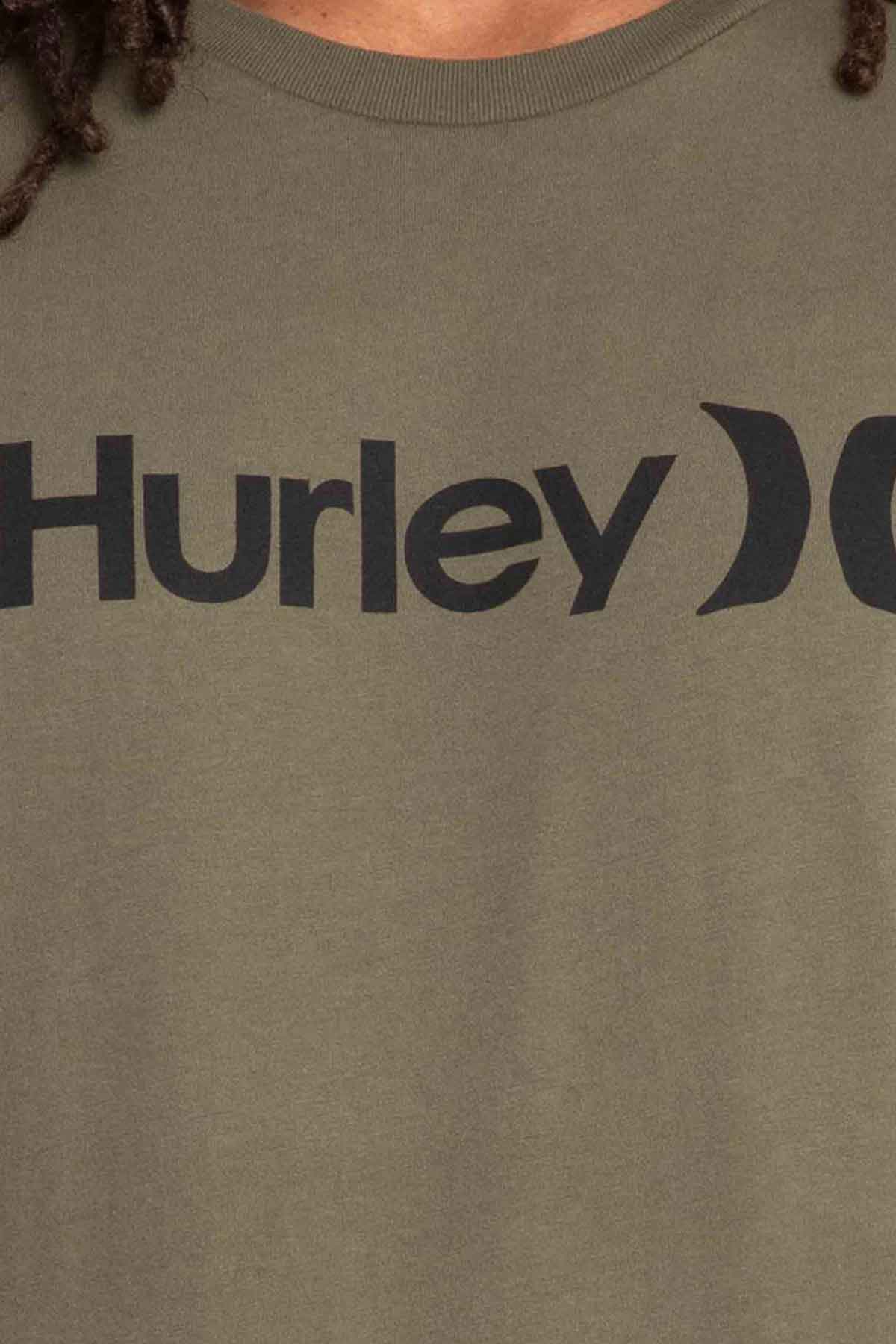 Hurley חולצת טי-שירט קצרה Seasonal Oao לגברים