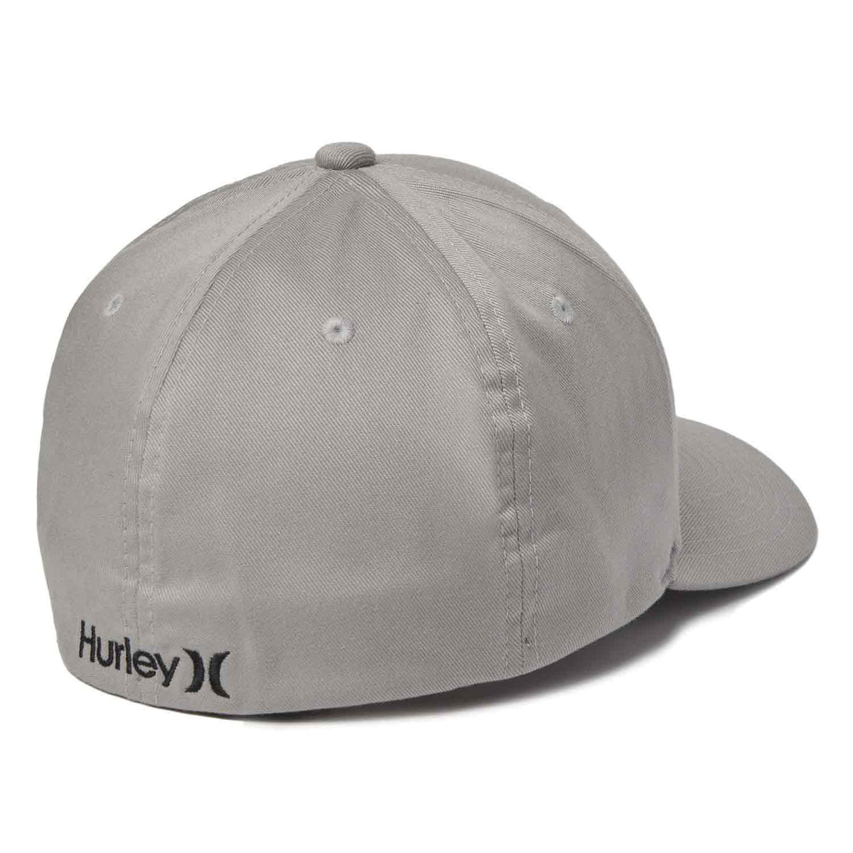 הארלי כובע מצחייה סגור לוגו קטן בצבע אפור לגברים-Hurley-S-M-נאקו