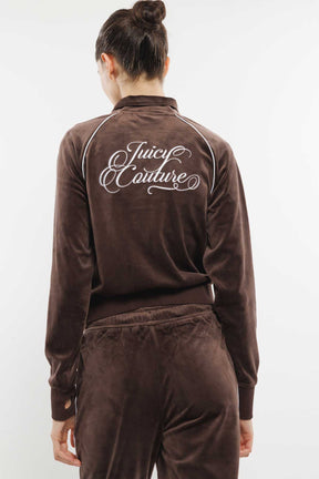 Juicy Couture סוויטשירט קפוצ'ון Fancy Sweatshirt לנשים