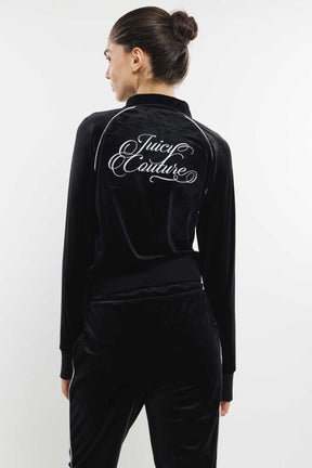 Juicy Couture סוויטשירט קפוצ'ון Fancy Sweatshirt לנשים