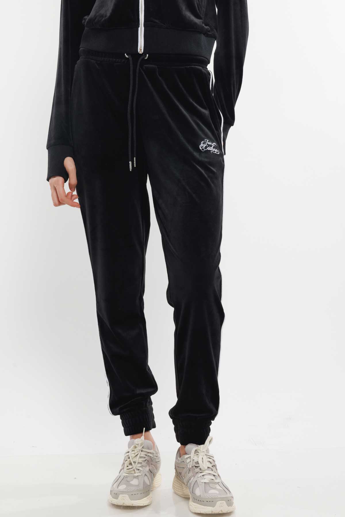 Juicy Couture מכנסי קטיפה Fancy Sweatpants לנשים