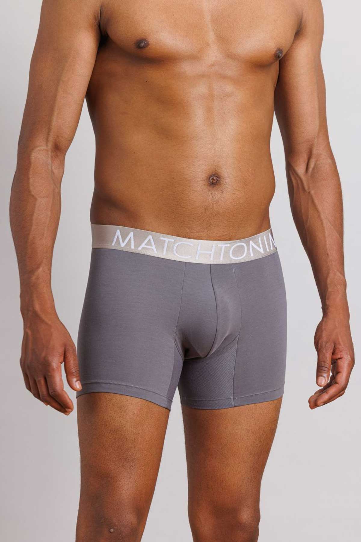 דלתא מארז 2 בוקסרים D-Pouch צמודים וארוכים לגברים
