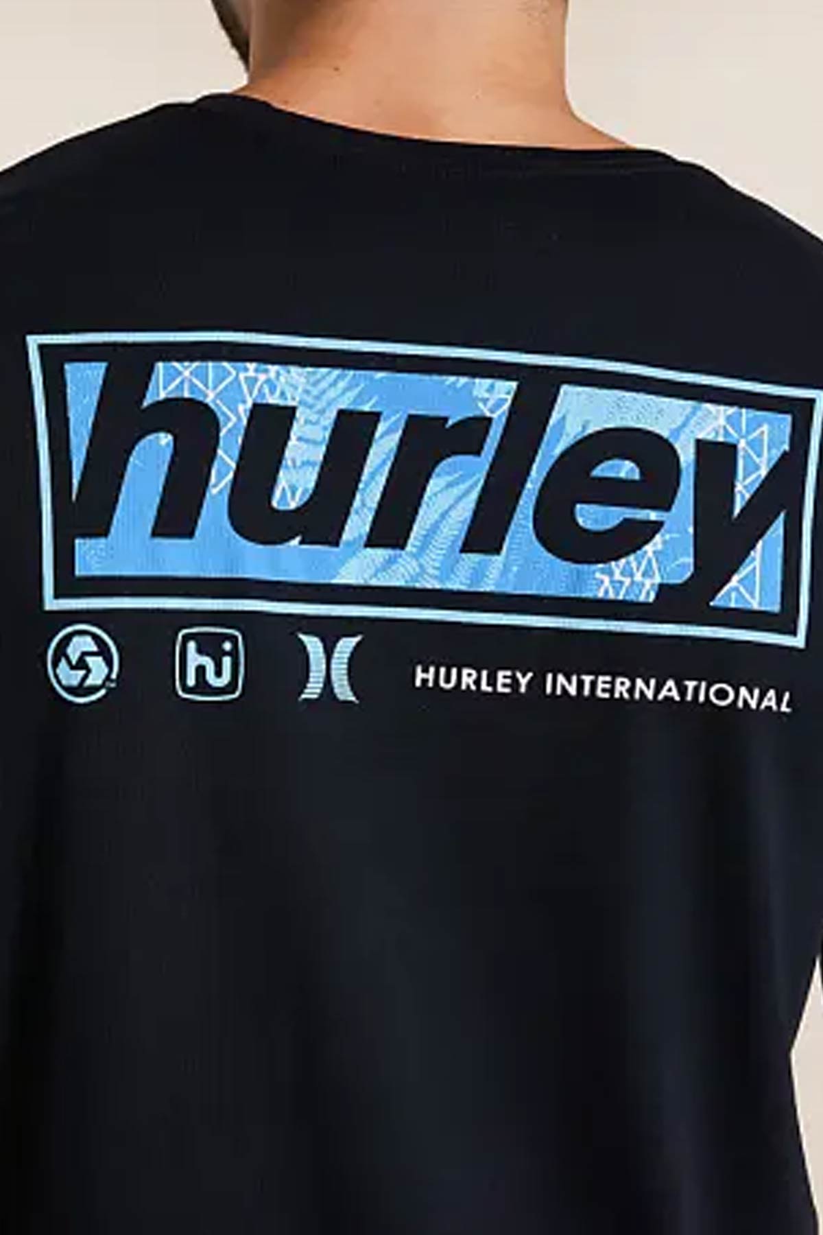 חולצת טי קצרה Hurley Throwback Fill