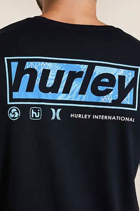 חולצת טי קצרה Hurley Throwback Fill