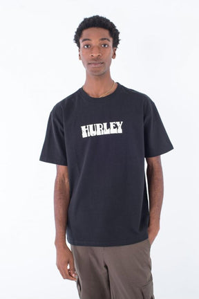 Hurley חולצת טישירט אוברסייז Worm Tee לגברים