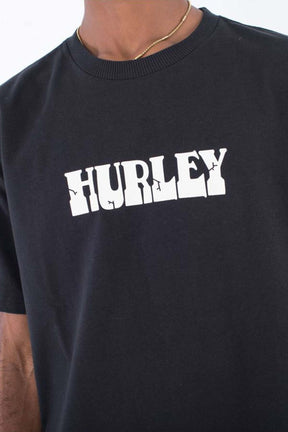 Hurley חולצת טישירט אוברסייז Worm Tee לגברים