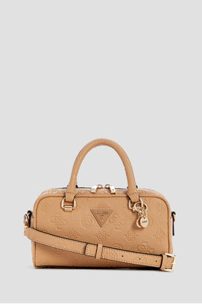 Guess תיק צד מלבני Cresidia Satchel לנשים