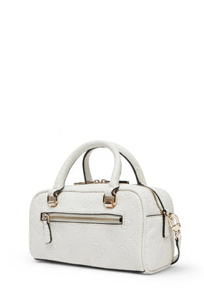 Guess תיק צד מלבני Cresidia Satchel לנשים