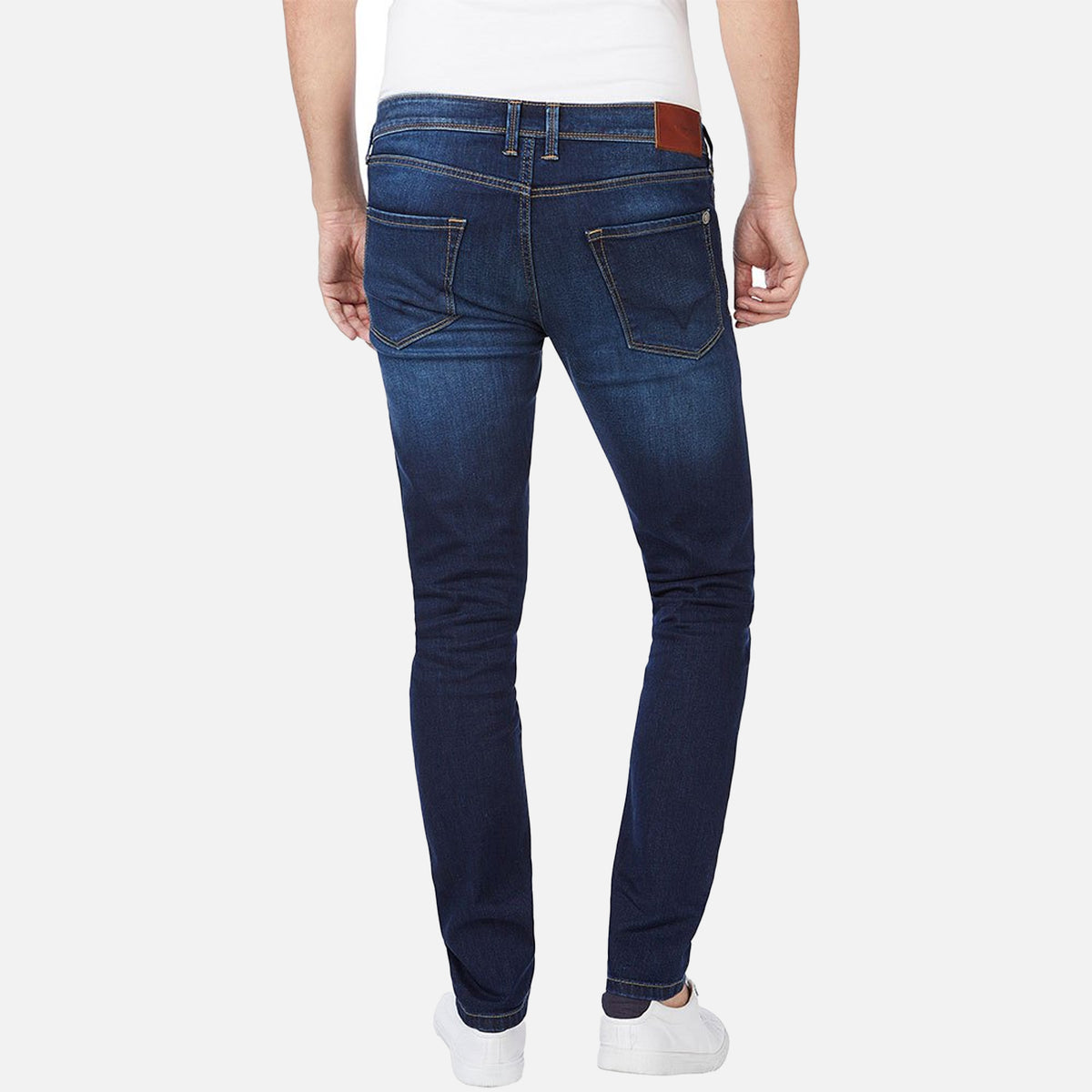 פפה ג'ינס ג'ינס ארוך בצבע כחול לגברים-Pepe Jeans London-28-נאקו