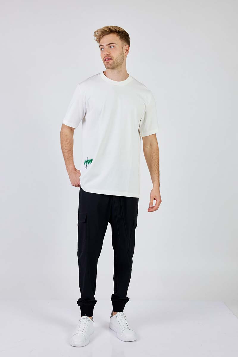 פפה ג'ינס חולצת אובר-סייז קצרה Adonal בצבע לבן לגברים-Pepe Jeans London-S-נאקו