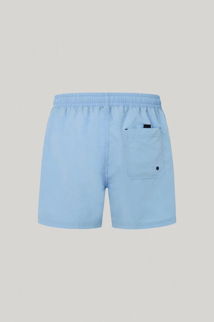 פפה ג׳ינס בגד ים קצר Rubber בצבע כחול בהיר לגברים-Pepe Jeans London-S-נאקו