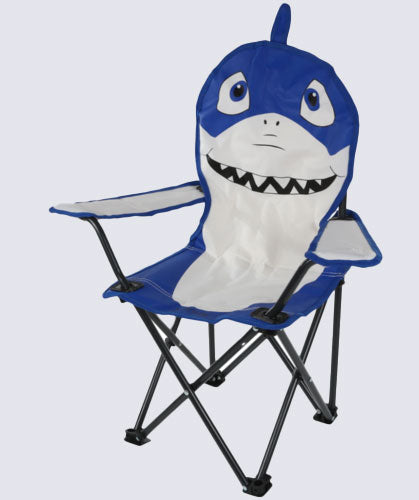 ריגאטה כיסא קמפינג כריש מתקפל בצבע כחול לילדים-REGATTA-One Size-נאקו