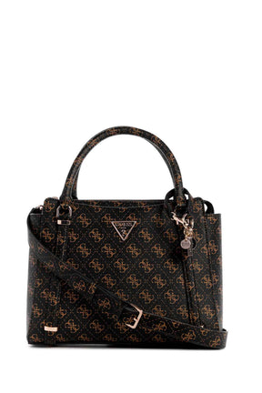 Guess תיק יד Daryna 2 Comp Satchel לנשים