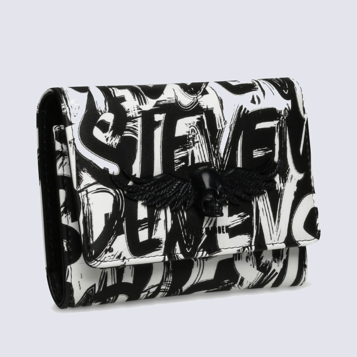 סטיב מאדן ארנק BWINGZ-G לנשים בצבע שחור ולבן-Steve Madden-One Size-נאקו
