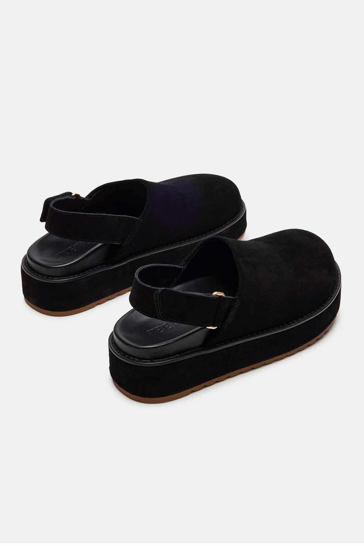 סנדלי פלטפורמה זמש Steve Madden Mellow