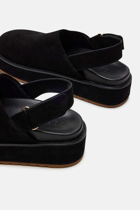 סנדלי פלטפורמה זמש Steve Madden Mellow