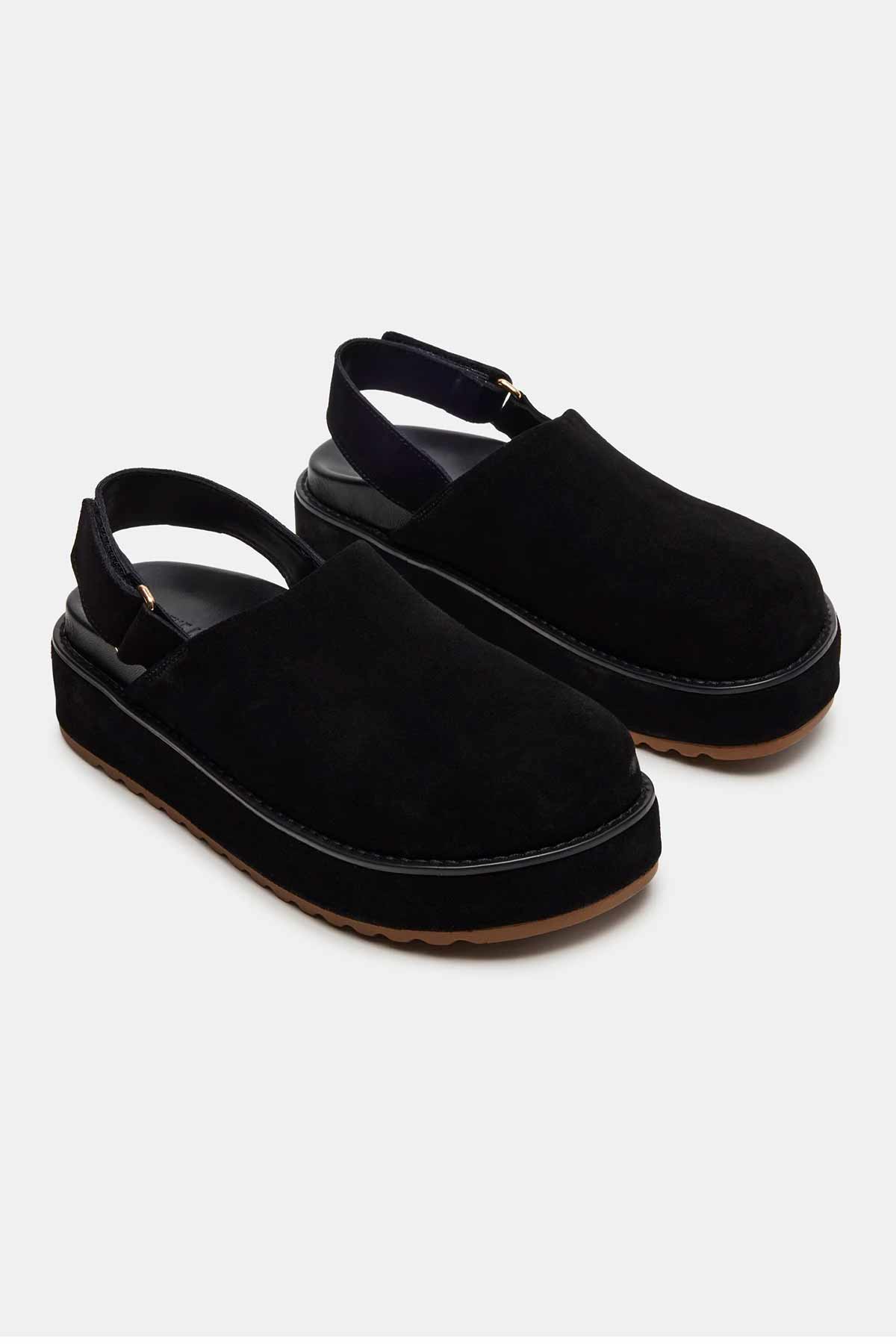 סנדלי פלטפורמה זמש Steve Madden Mellow