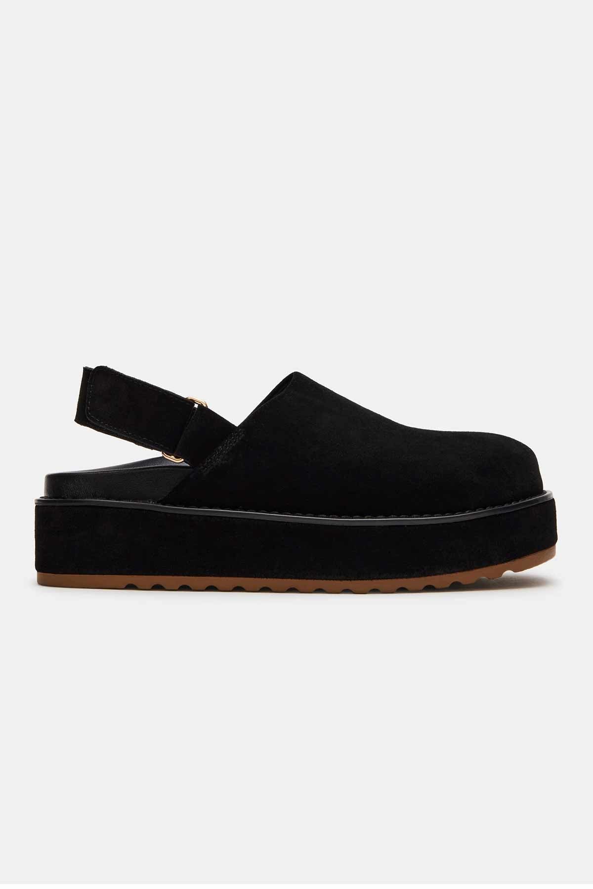 סנדלי פלטפורמה זמש Steve Madden Mellow