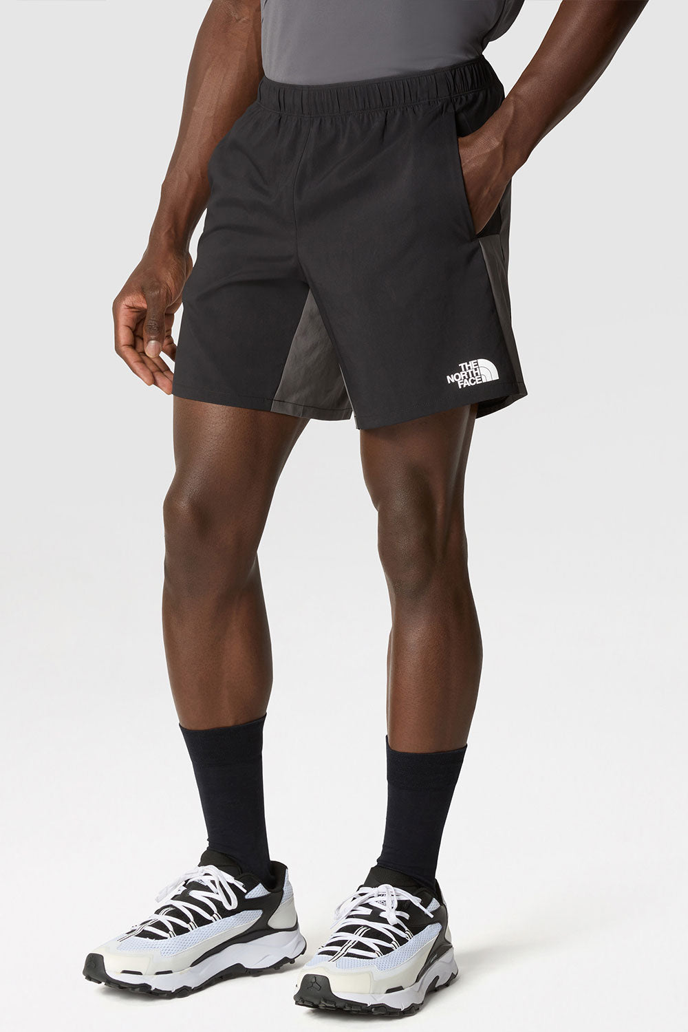 דה נורת׳ פייס מכנסי ספורט MA בצבע שחור אפור לגברים-The North Face-XS-נאקו