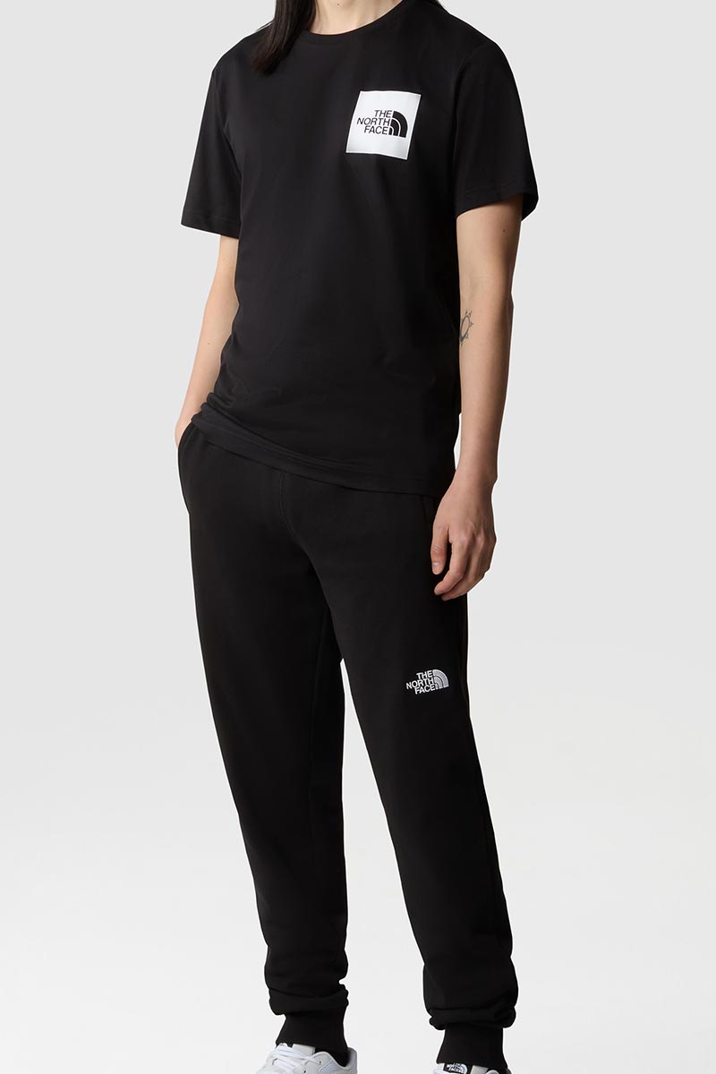 דה נורת' פייס חולצת טישירט Fine בצבע שחור לגברים-The North Face-XS-נאקו